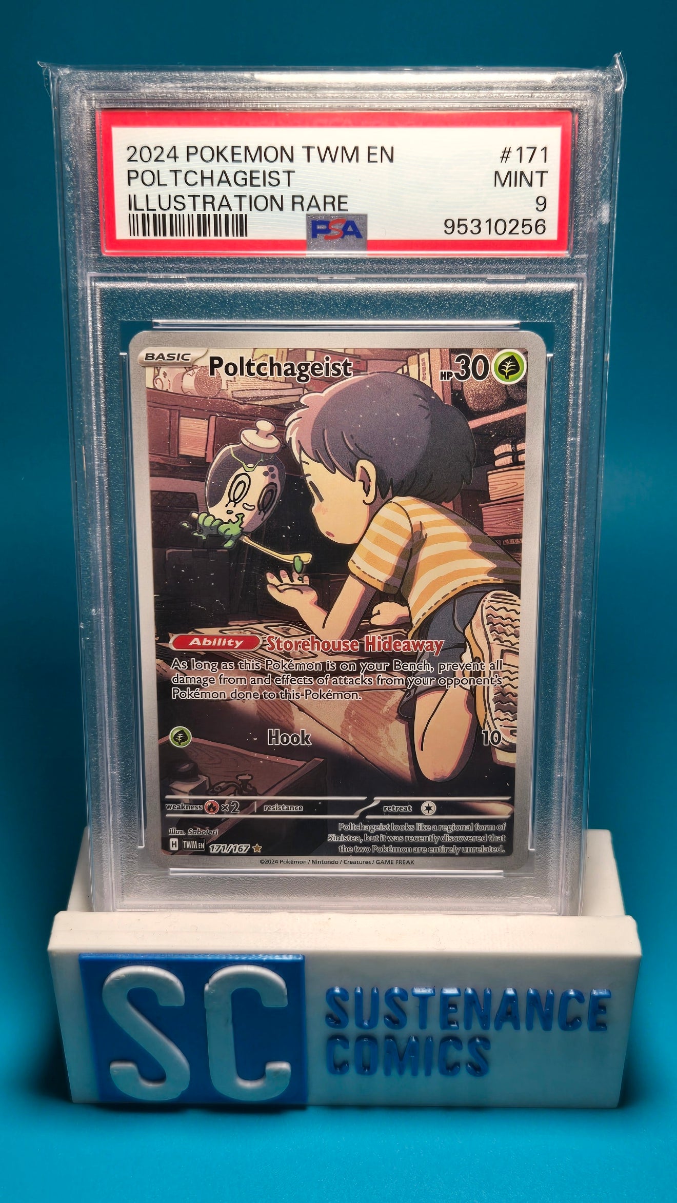 Pokemon Graded "Polchagiest" IR PSA 9 MINT - Twilight Masquerade