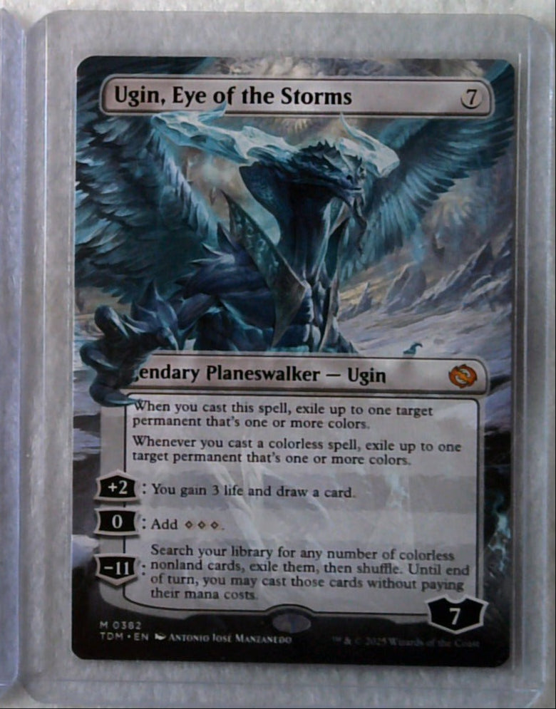 MTG - Ugin, Eye of the Storms - Borderless/Double-Sided