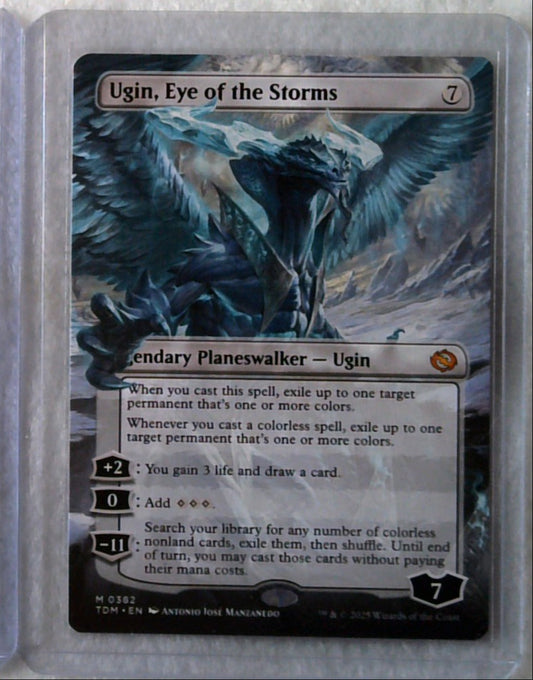 MTG - Ugin, Eye of the Storms - Borderless/Double-Sided